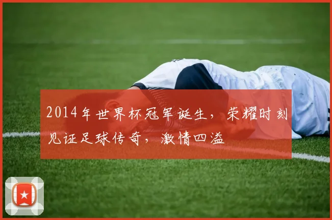 2014年世界杯冠军诞生，荣耀时刻见证足球传奇，激情四溢